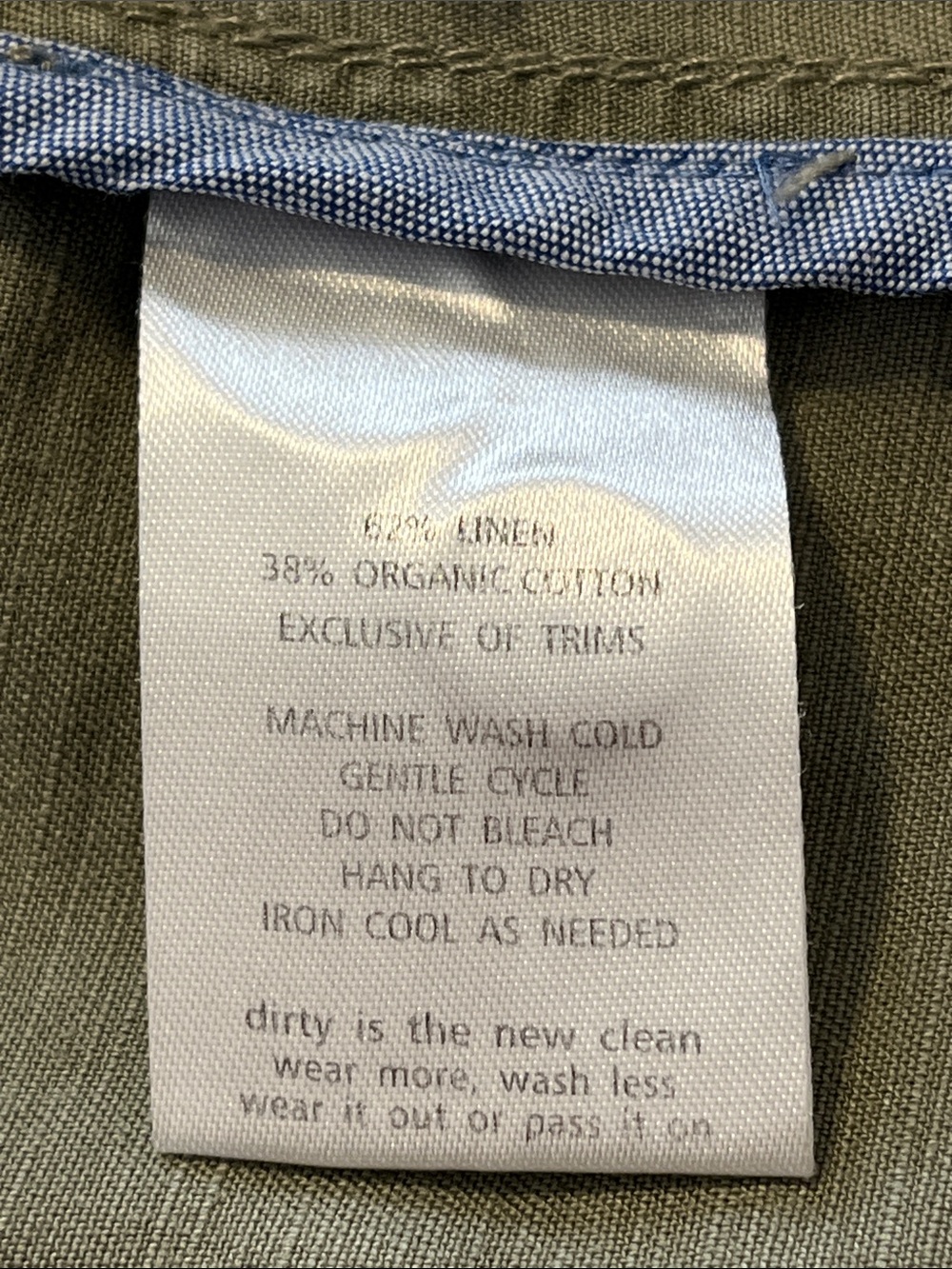 Swept Away Field Jacket Toad & Co Green Utility Button-Up Linen Blend View 6